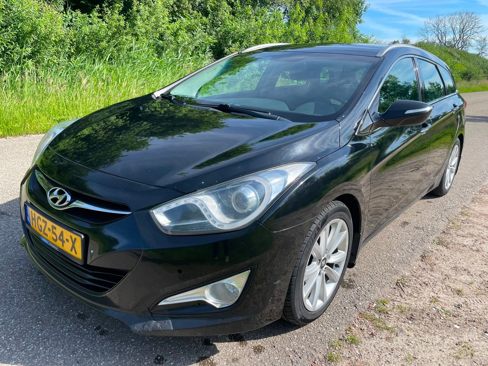 Hyundai I40 Wagon 1.7 CRDi Blue i-Vision, Auto's, Hyundai, Voorwielaandrijving, Euro 5, Gebruikt, 4 cilinders