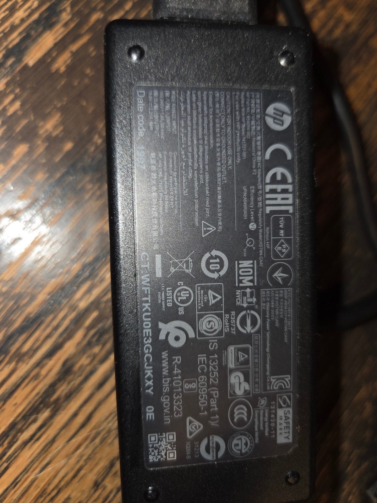 HP laptop oplader - origineel en in goede staat, Ophalen of Verzenden, Gebruikt, HP