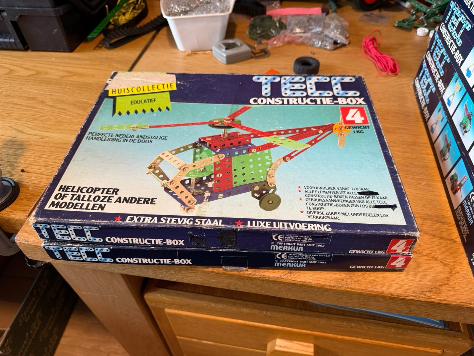 Tecc meccano 1x nr 4, Ophalen of Verzenden, Zo goed als nieuw, Groter dan 1:32