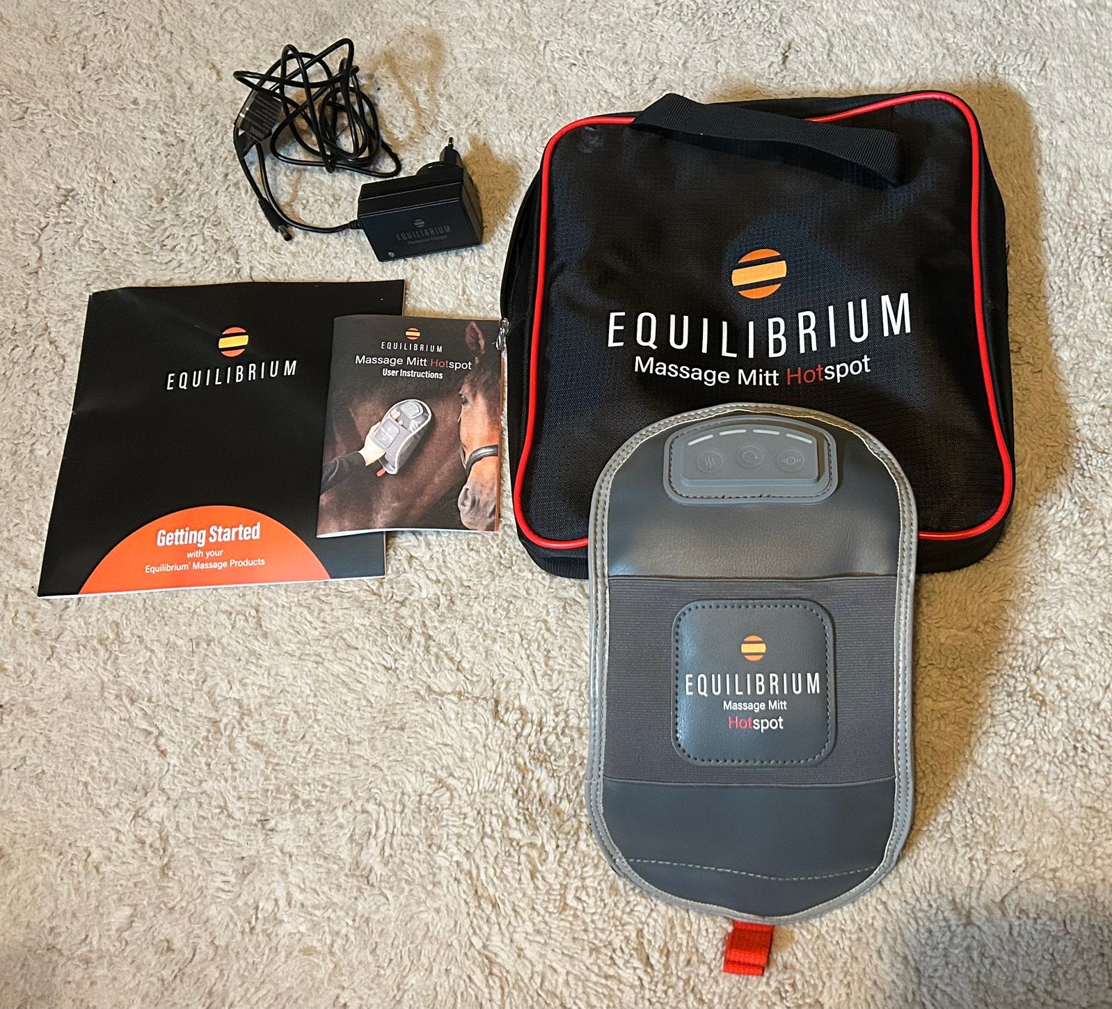 Equilibrium massage handschoen hotspot, Dieren en Toebehoren, Ophalen of Verzenden, Nieuw