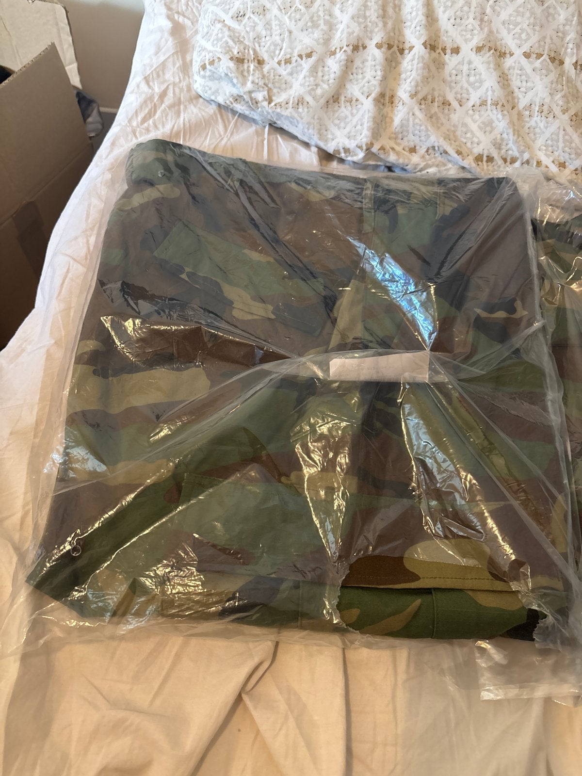 Defensie Broek en Jas - Maat LR en MR, Ophalen of Verzenden, Nieuw, Overige maten, Groen
