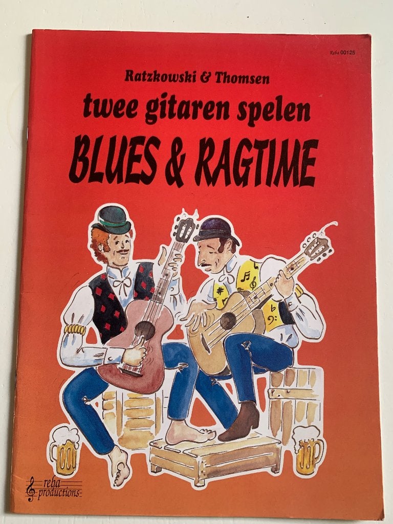 Blues&ragtime, Muziek en Instrumenten, Bladmuziek, Les of Cursus, Ophalen of Verzenden, Blues, Gitaar