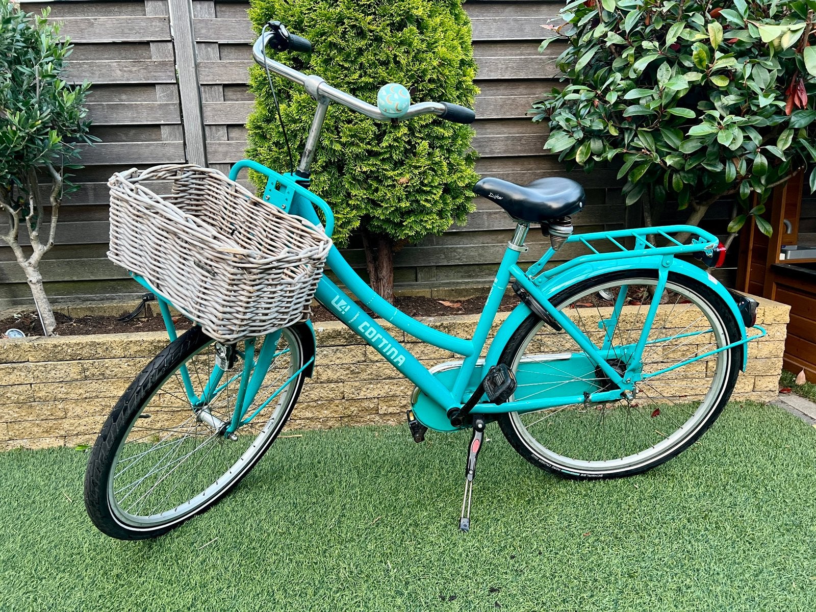 Cortina fiets 26 inch meisje, Terugtraprem, Gebruikt, Versnellingen, Ophalen