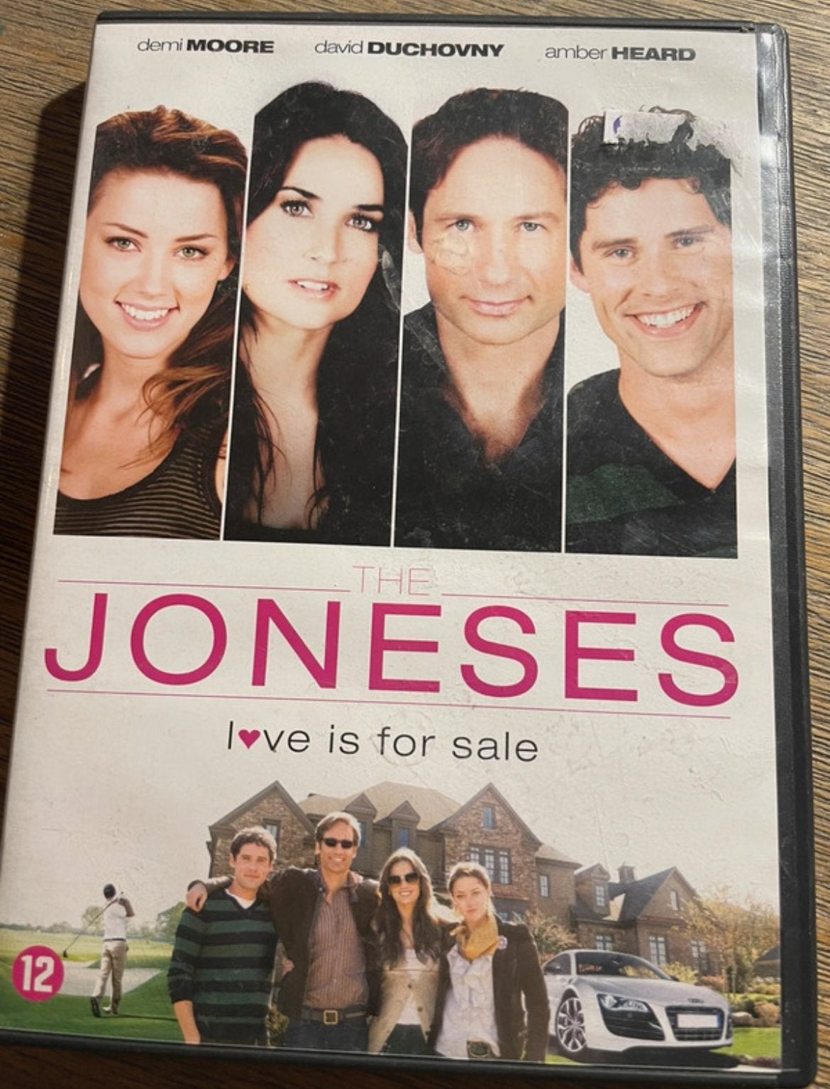 The Joneses DVD - Komedie met Demi Moore en David Duchovny, Vanaf 12 jaar, Ophalen of Verzenden, Gebruikt, Overige genres
