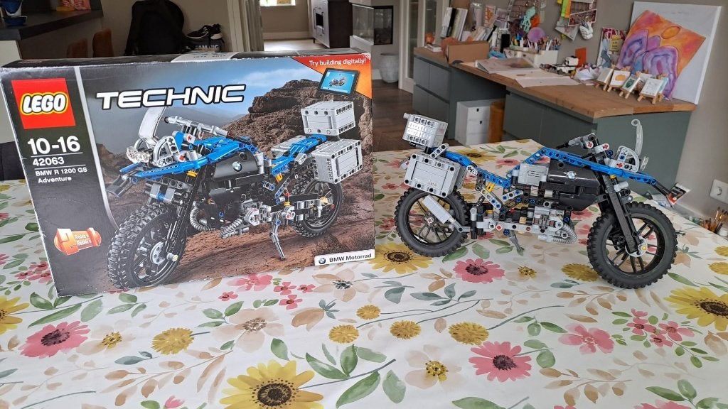 Lego Technic BMW R 1200 GS, Inclusief instructies, Lego, Ophalen of Verzenden, Zo goed als nieuw