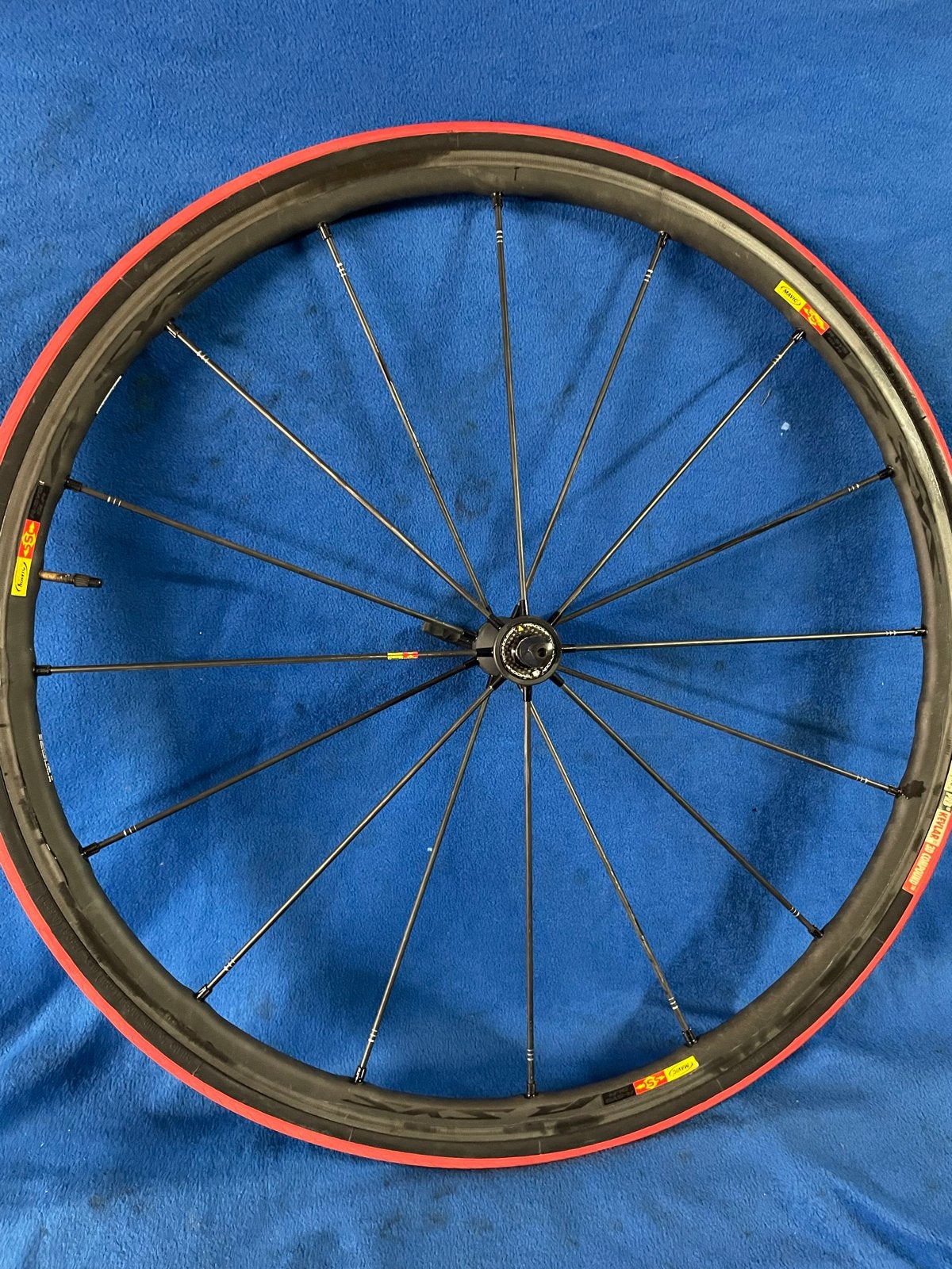 Mavic R-SYS SLR Wiel met Vittoria Rubino Pro Band, Wiel, Gebruikt, Verzenden, Racefiets