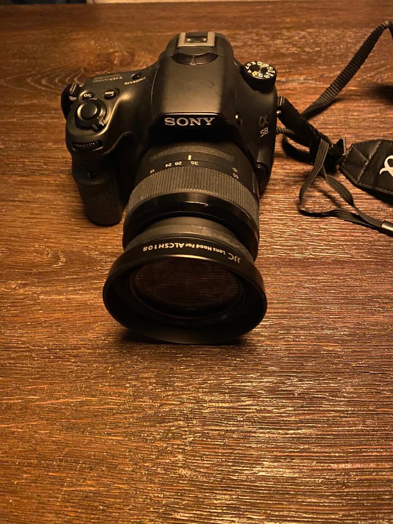 Sony spiegelreflexcamera, Spiegelreflex, Ophalen of Verzenden, Zo goed als nieuw, Sony