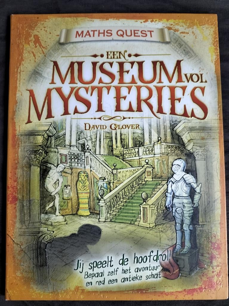 Maths Quest - Een museum vol mysteries, Boeken, Ophalen of Verzenden, Zo goed als nieuw, David Glover, Non-fictie