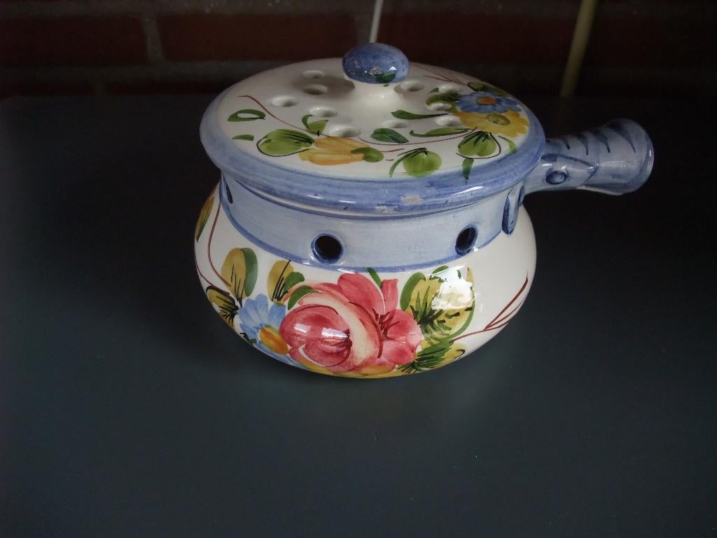 Prachtig Vintage Retro Potje Geurpotje uit Grootmoeders tijd, Huis en Inrichting, Woonaccessoires | Vazen, Zo goed als nieuw, Overige kleuren