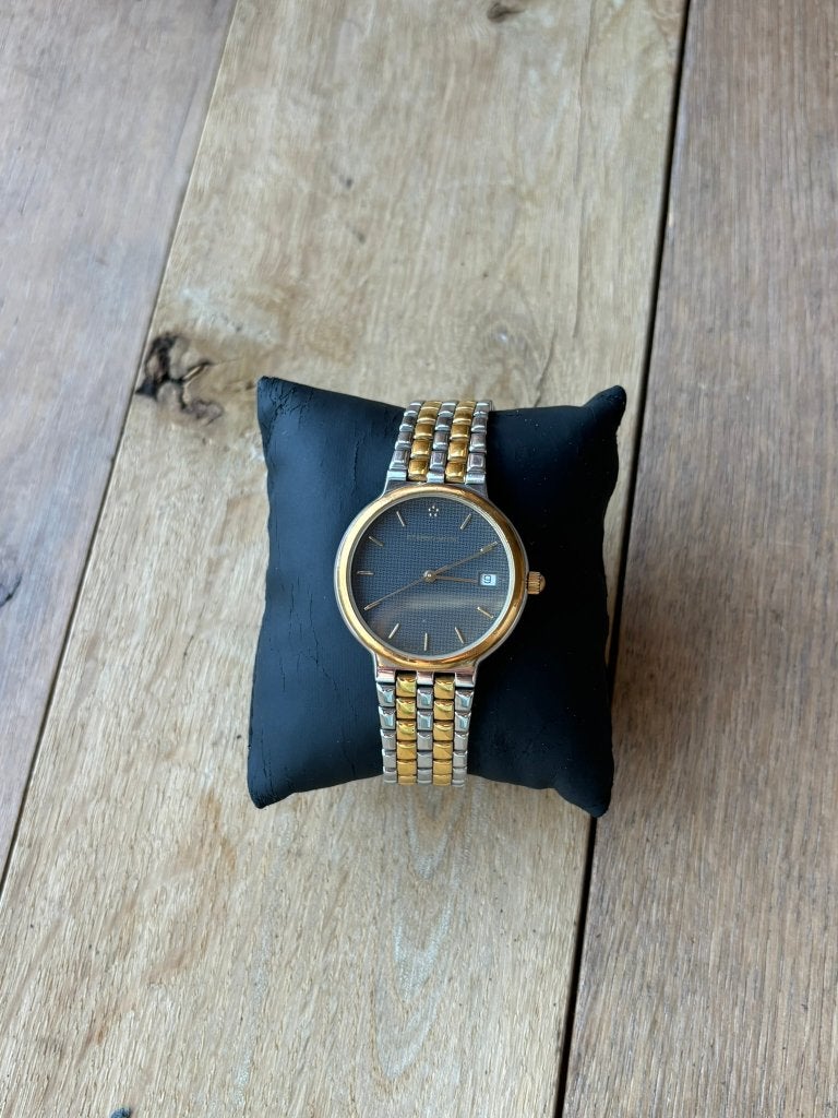 Eterna-Matic Automatic - Vintage horloge (staal/goud) + doos, Overige merken, Staal, Met bandje, Polshorloge