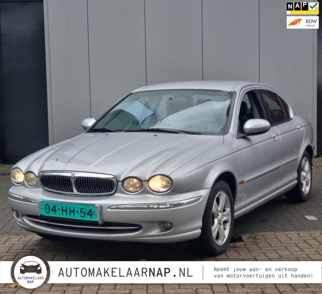 Jaguar X-type 2.0 V6 Business Edition / Org NL / 1e eigenaar, Auto's, Jaguar, Voorwielaandrijving, Gebruikt, 156 pk, Metallic lak