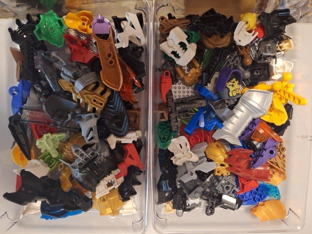 LEGO onderdelen vooral robot- en kogeldelen, Kinderen en Baby's, Ophalen of Verzenden, Gebruikt, Losse stenen, Lego