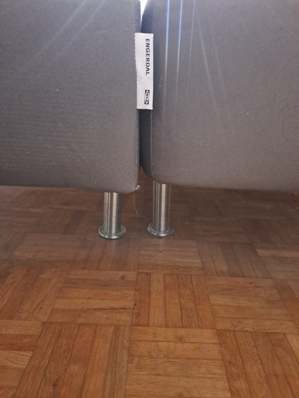 te koop Ikea Engerdal 2p bed. Grijs., Ophalen