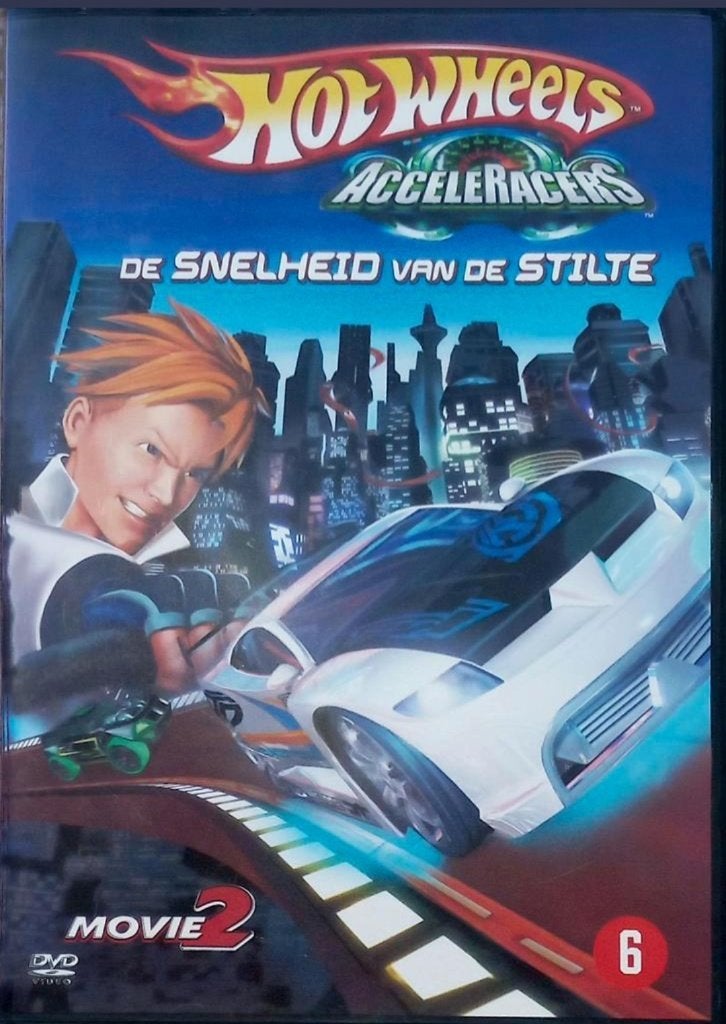 Hotweels Acceleracers - De snelheid van de stilte, Tekenfilm, Overige soorten, Ophalen of Verzenden, Zo goed als nieuw