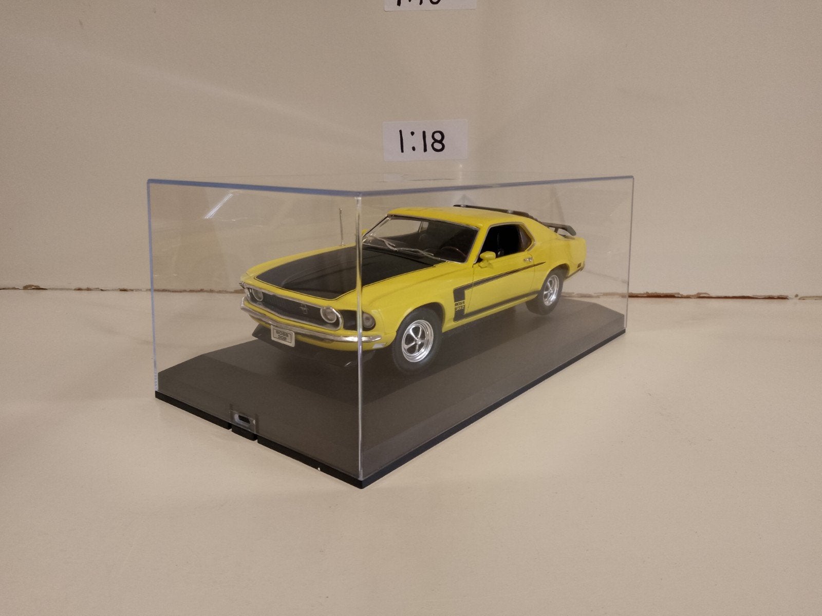 Welly - 69' Ford Mustang Boss 302, Ophalen of Verzenden, Zo goed als nieuw, Auto, Welly