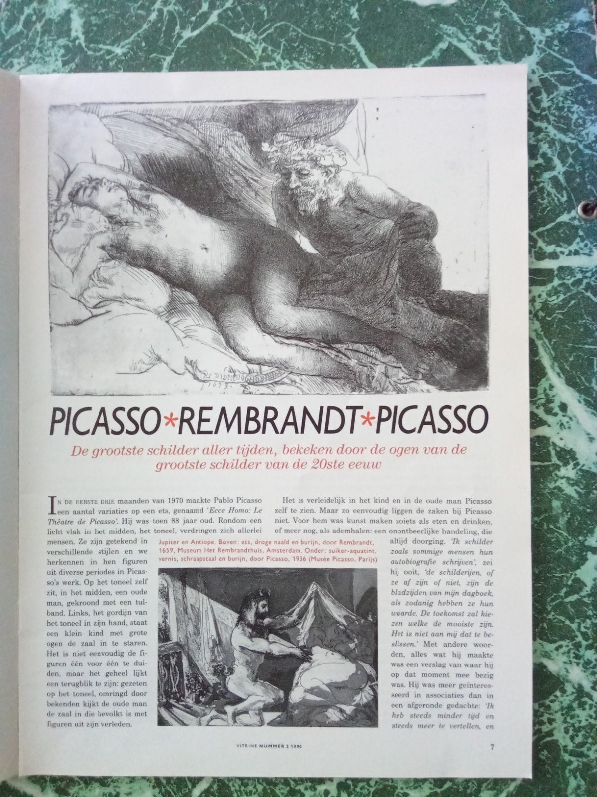 Museum Magazine Vitrine - Maart/April 1990, Boeken, Ophalen of Verzenden, Gelezen, Overige typen
