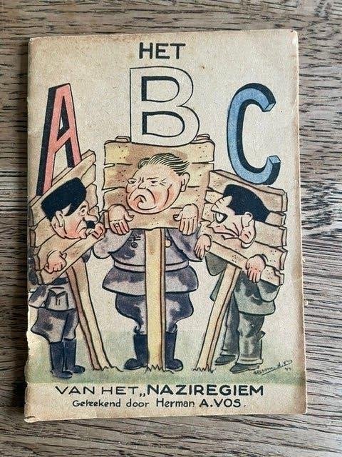 Het A B C vab get Nazi regiem. Getekend, Boeken, Ophalen of Verzenden, Tweede Wereldoorlog, Gelezen, Overige onderwerpen