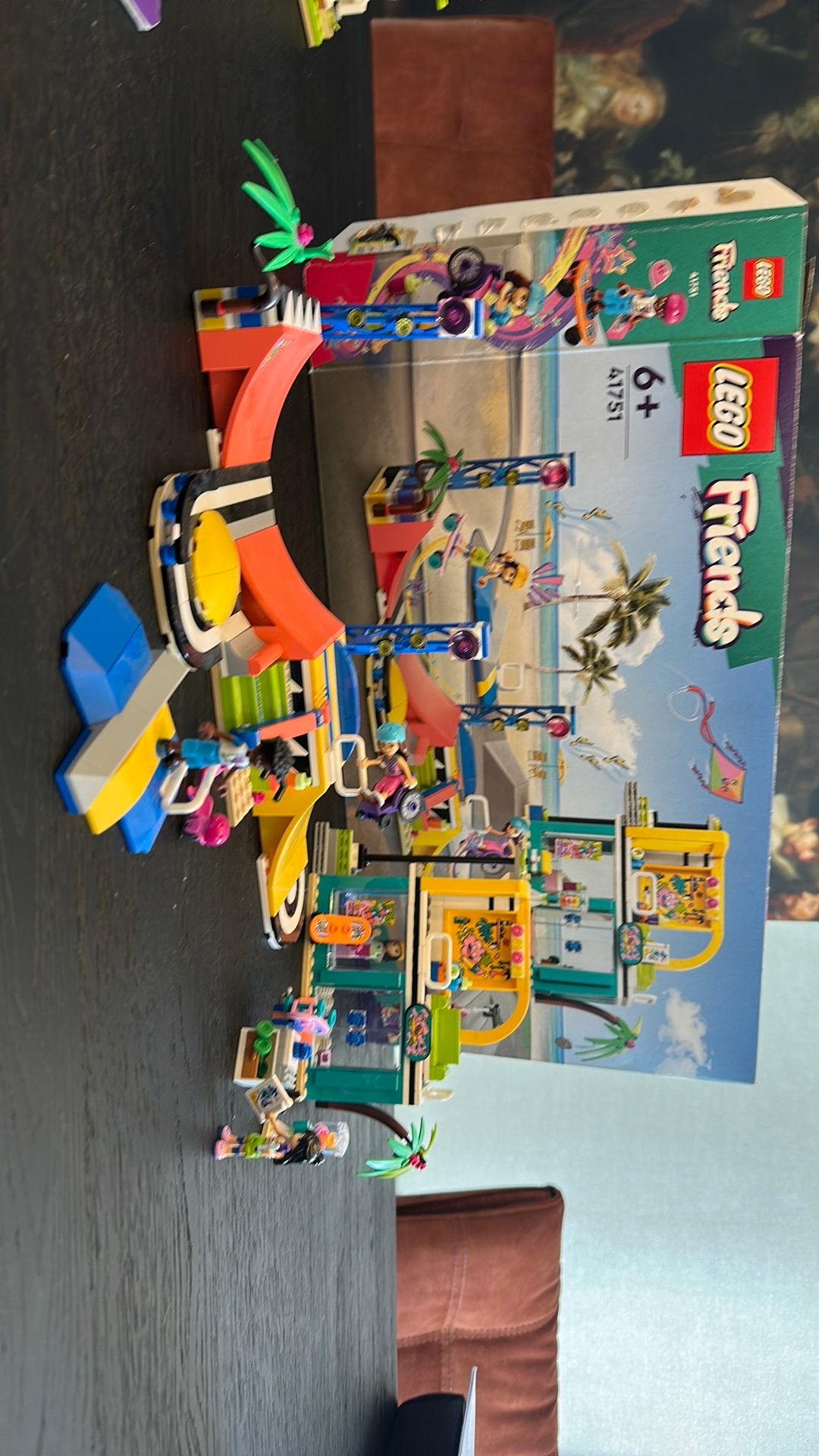 Lego Friends 41751 Skatepark - helemaal compleet, Lego, Friends, Ophalen of Verzenden, Zo goed als nieuw