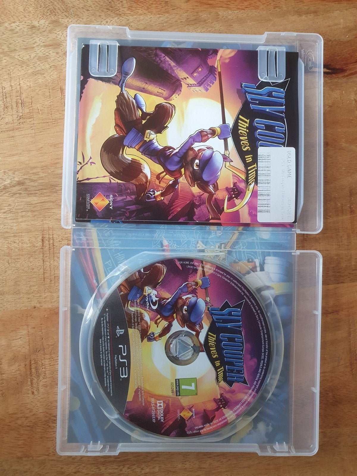 Sly Cooper Thieves in Time PS3, Avontuur en Actie, Verzenden, 1 speler, Zo goed als nieuw