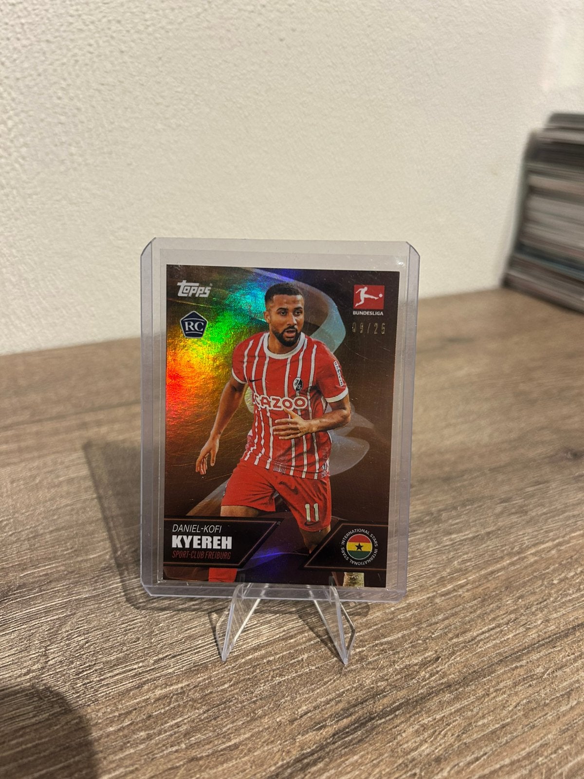 Daniel-Kofi Kyereh 2022-23 International Stars /25 Orange RC, Ophalen of Verzenden, Zo goed als nieuw, Plaatje