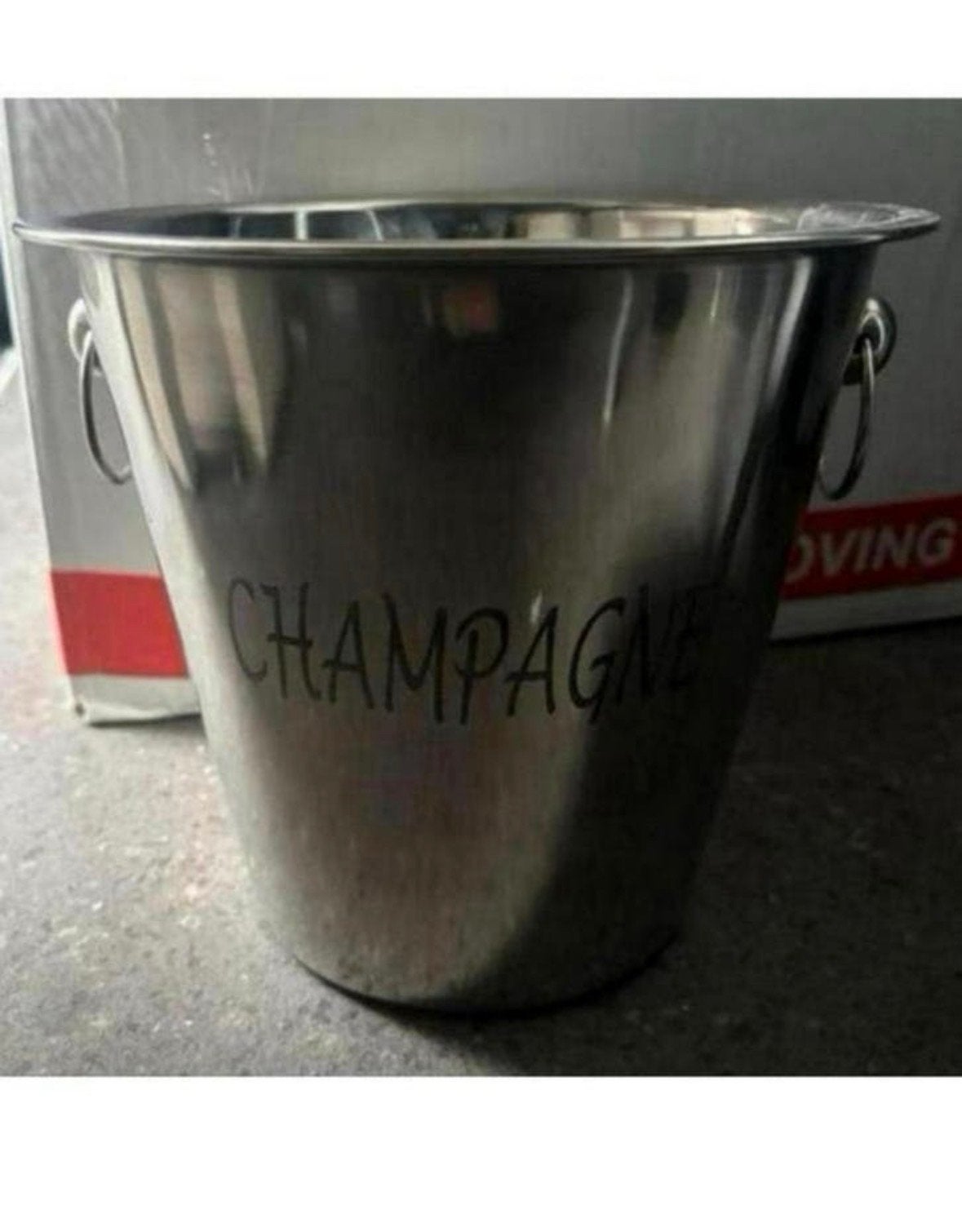 Champagnekoeler wijnkoeler Xenos, Huis en Inrichting, Woonaccessoires | Overige, Ophalen of Verzenden, Zo goed als nieuw, Zilver
