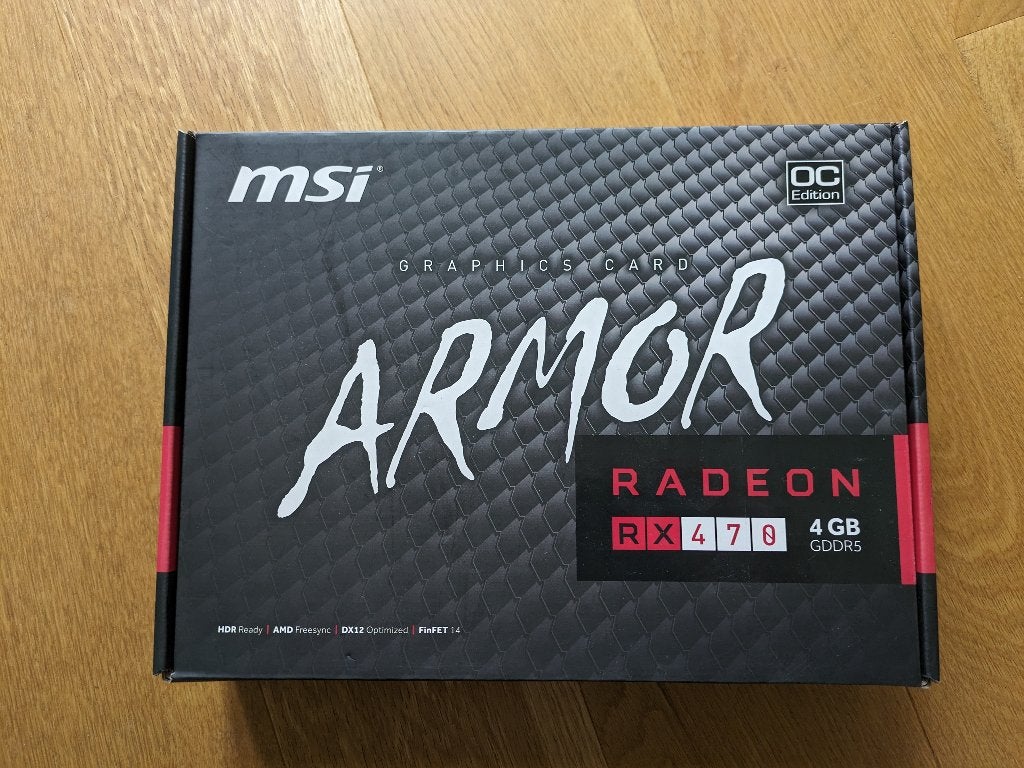 Foto 3 van MSI Radeon RX 470 Armor 4G OC (4GB GDDR5), in originele doos