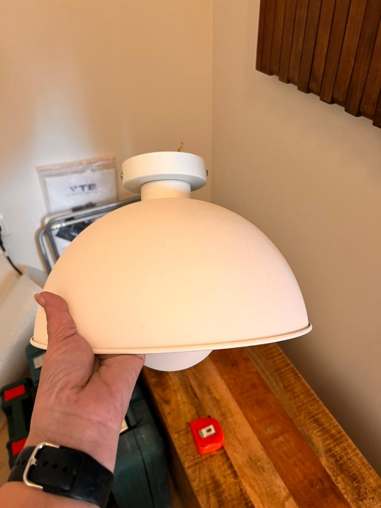 Plafond lamp, Ophalen of Verzenden, Zo goed als nieuw, Minder dan 50 cm