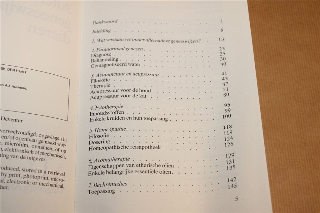 Alternatieve Geneeswijzen voor Dieren — F. Huisman, Ophalen of Verzenden, Gelezen, Overige diersoorten