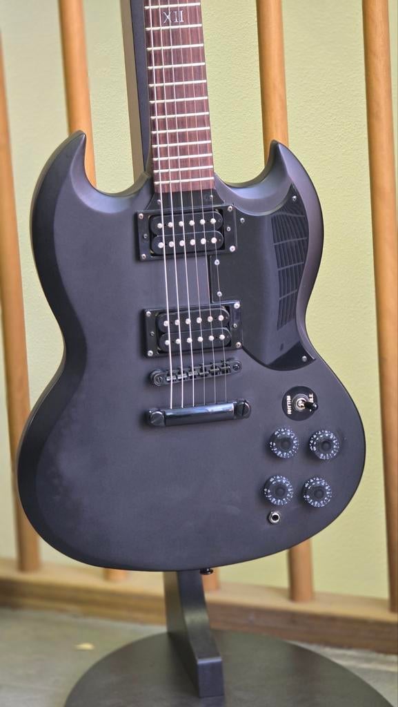 Epiphone SG Gothic (G-400) - Pitch Black - Topconditie!, Muziek en Instrumenten, Ophalen, Epiphone, Blitz Guitarworks, Info@blitzguitarworks.nl