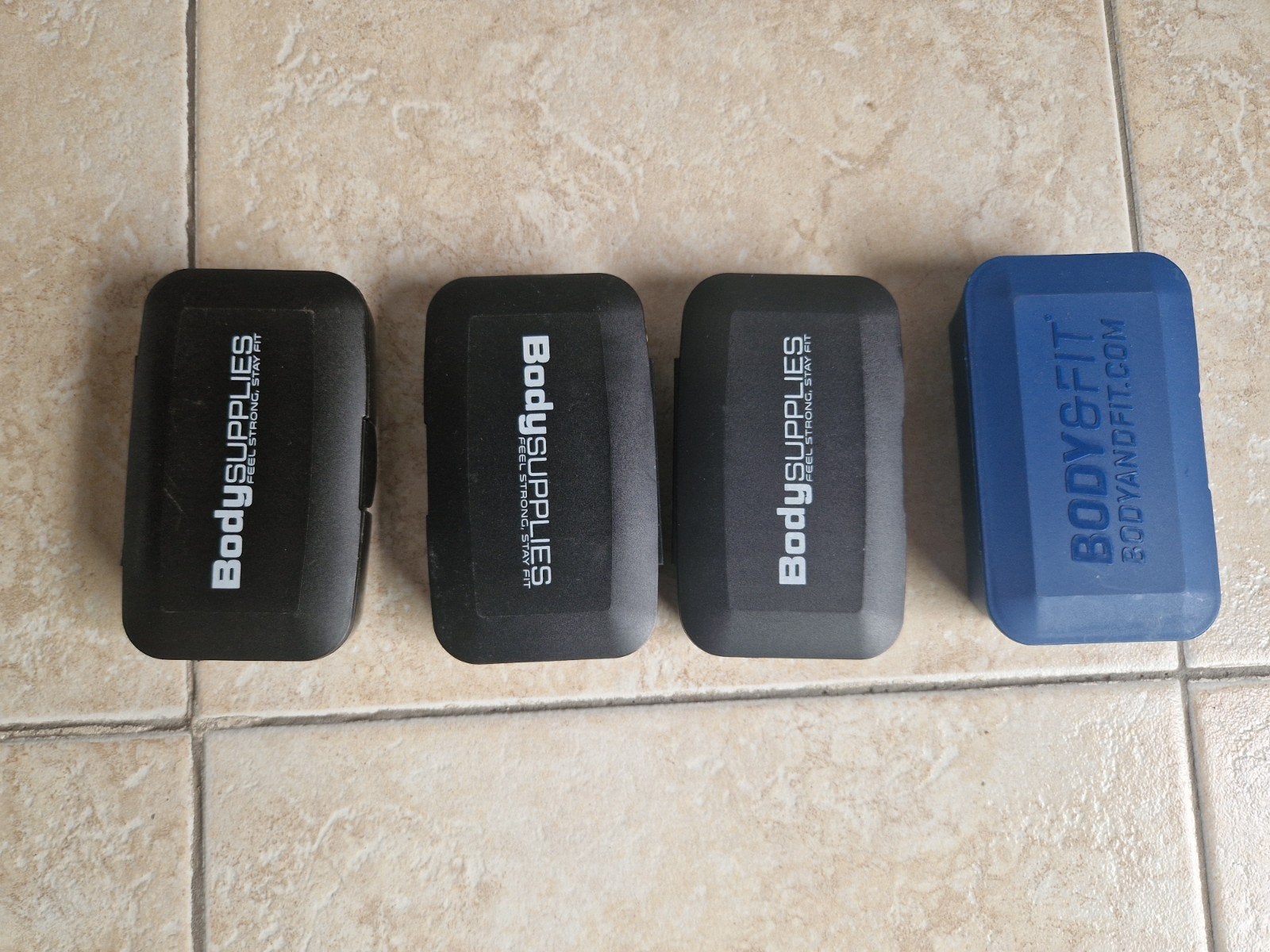 Pilendoosjes Body Supplies & Body&Fit - 4 stuks, Ophalen of Verzenden, Nieuw