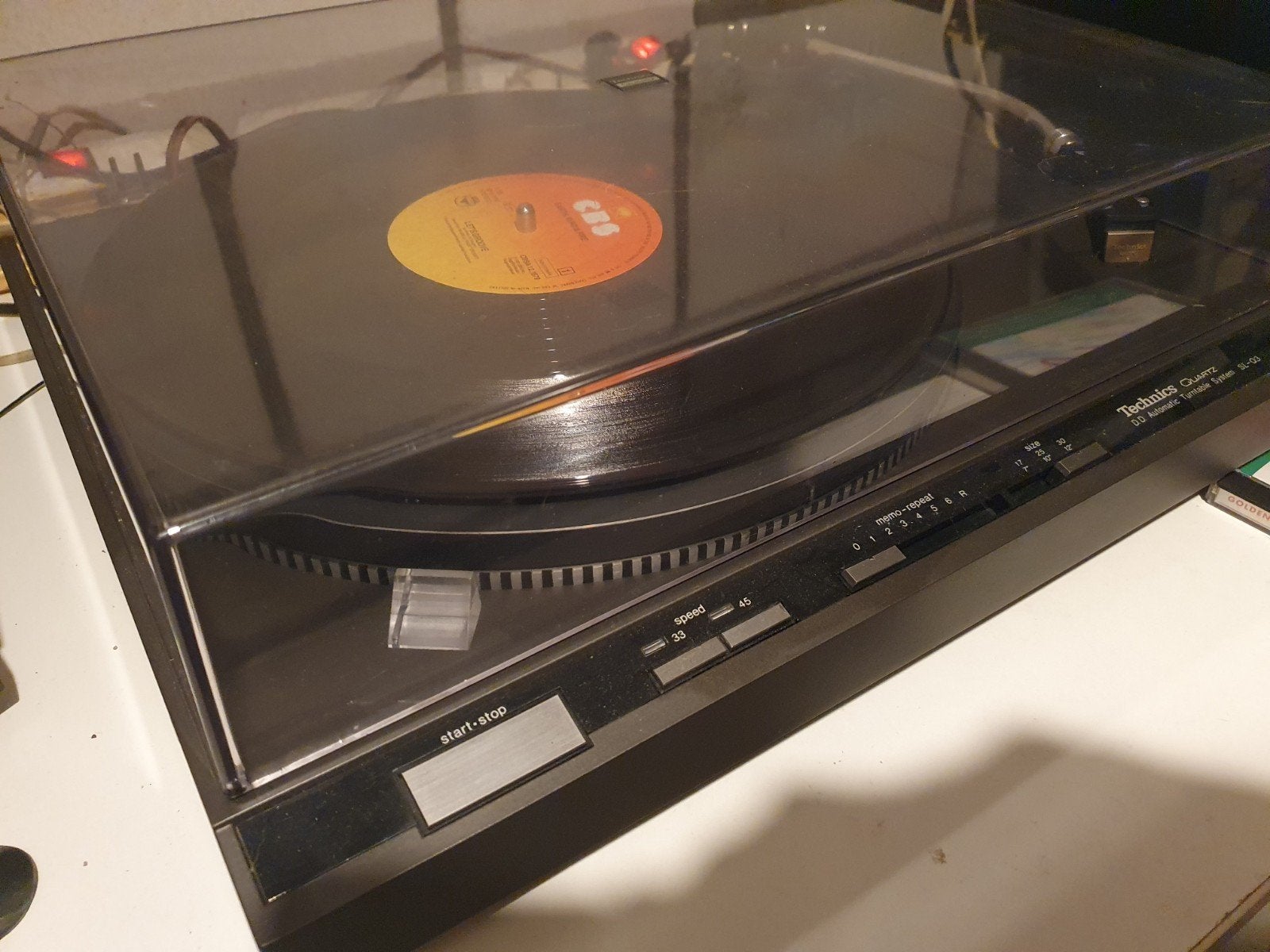 Technics Quartz SL-Q3 Direct Drive Automatische Platenspeler, Ophalen, Gebruikt, Automatisch, Platenspeler