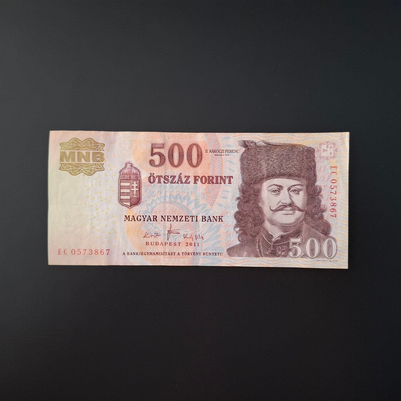 500 forint Hongarije #033, Verzenden, Hongarije, Los biljet