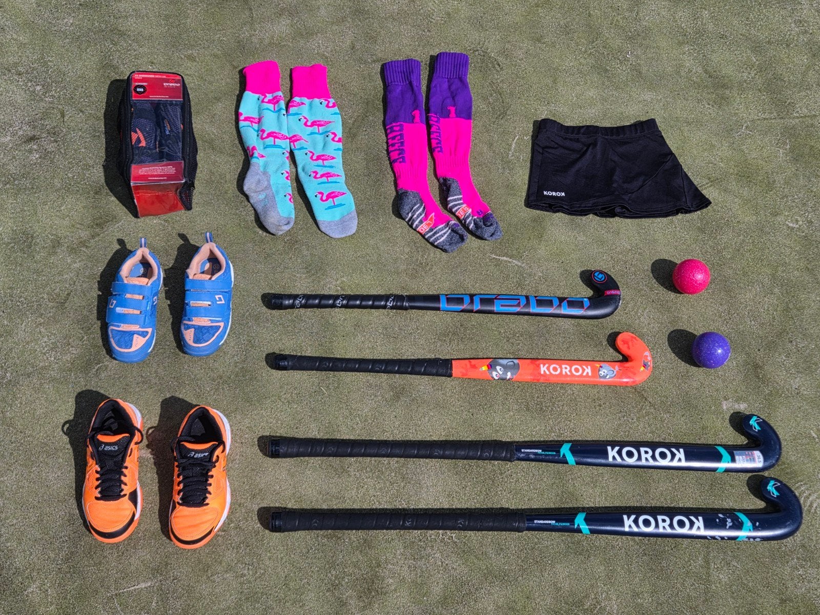 🏑 diverse hockey spullen, Sport en Fitness, Hockey, Ophalen, Schoenen