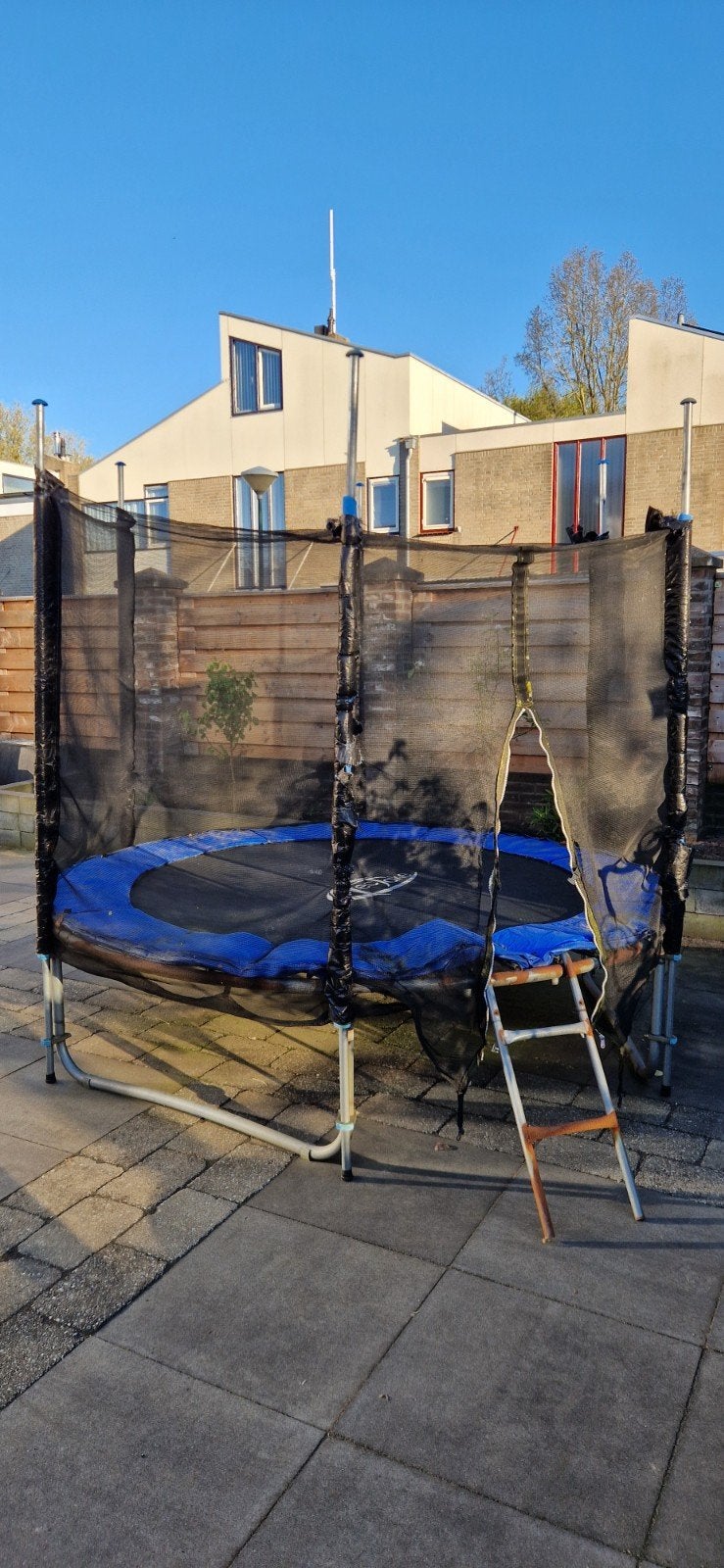 Trampoline 240, Kinderen en Baby's, Speelgoed | Buiten | Trampolines, Ophalen, Gebruikt