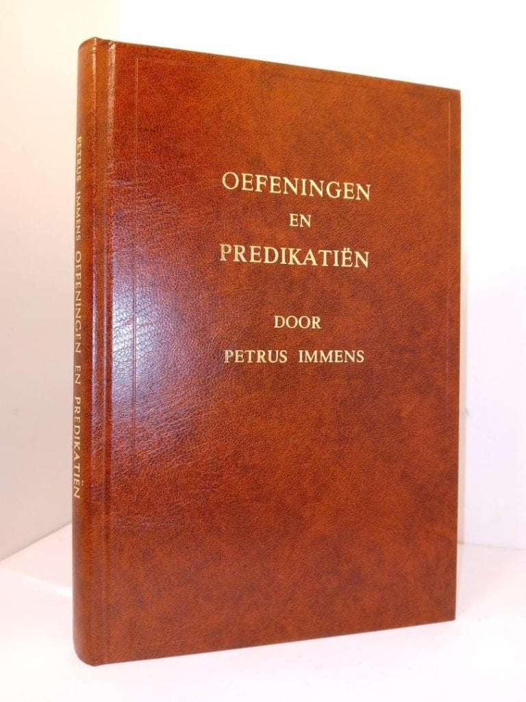 Petrus Immens: Oefeningen en predikatiën., Gelezen, Christendom | Protestants, Ophalen of Verzenden, Petrus Immens