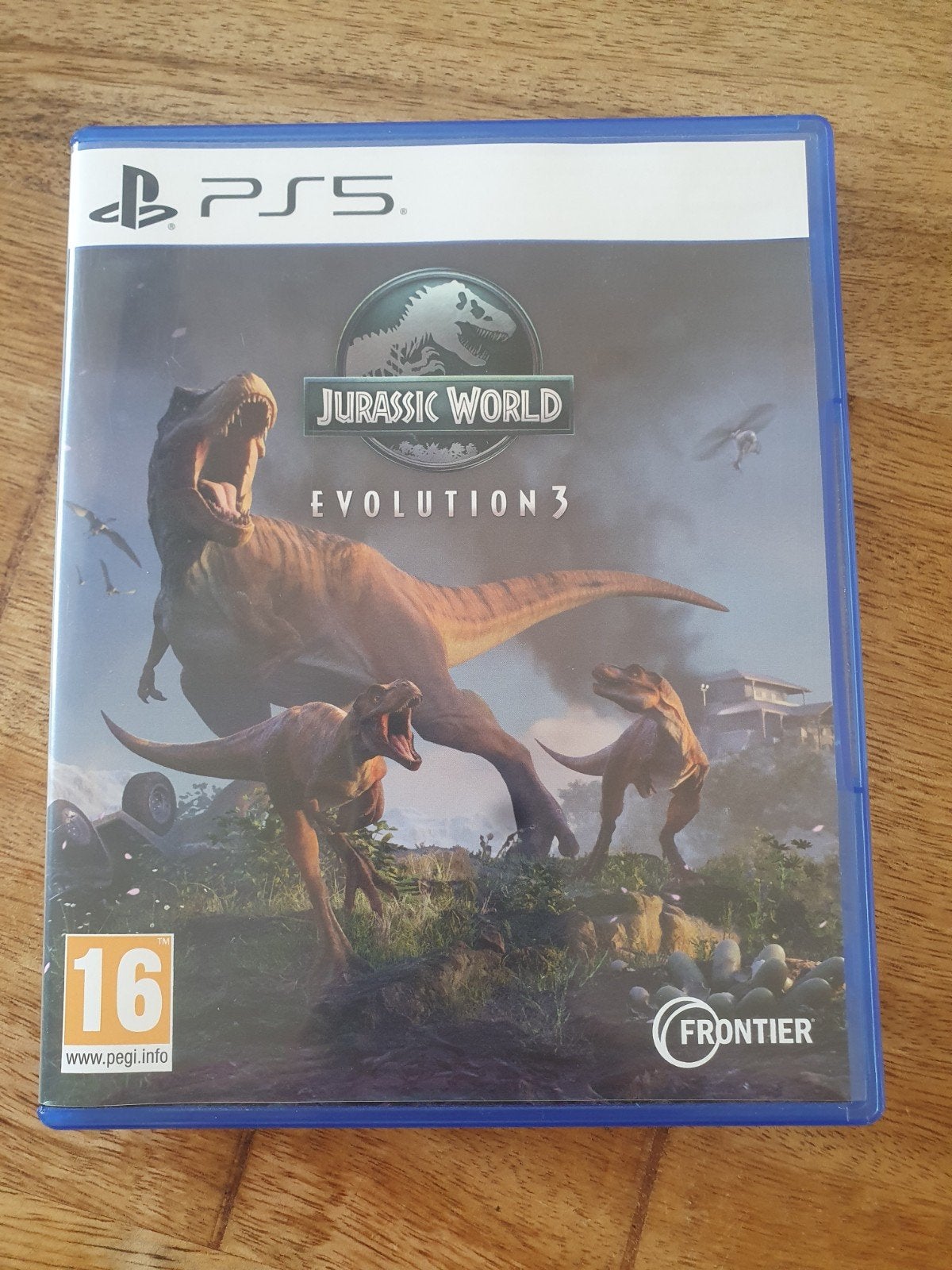 Jurassic World Evolution 3 PS5 - Zo goed als nieuw, 1 speler, Ophalen of Verzenden, Zo goed als nieuw, Strategie en Constructie