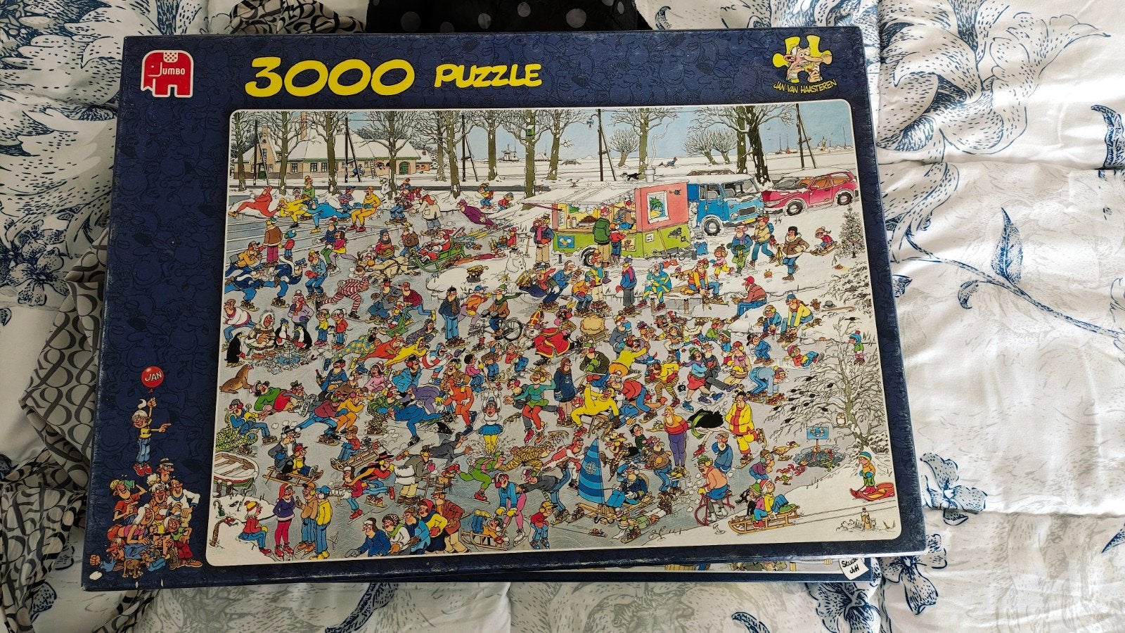 Jan van Haasteren 3000 stuk, Ophalen, Meer dan 1500 stukjes, Zo goed als nieuw, Legpuzzel