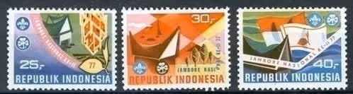 Indonesie 1977 - ZBL875-877 - Scouting, Ophalen of Verzenden, Postfris, Zuidoost-Azië