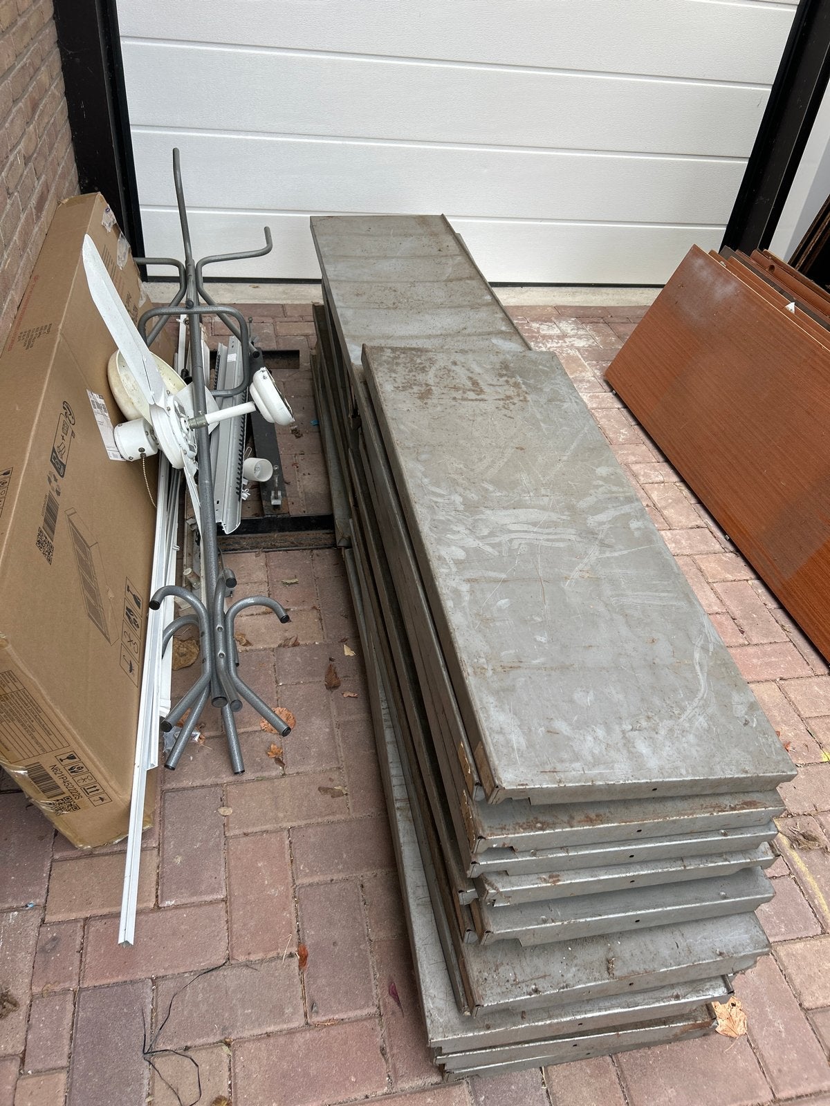 Oud ijzer en metalen voor recycling, Ophalen, Gebruikt, IJzer