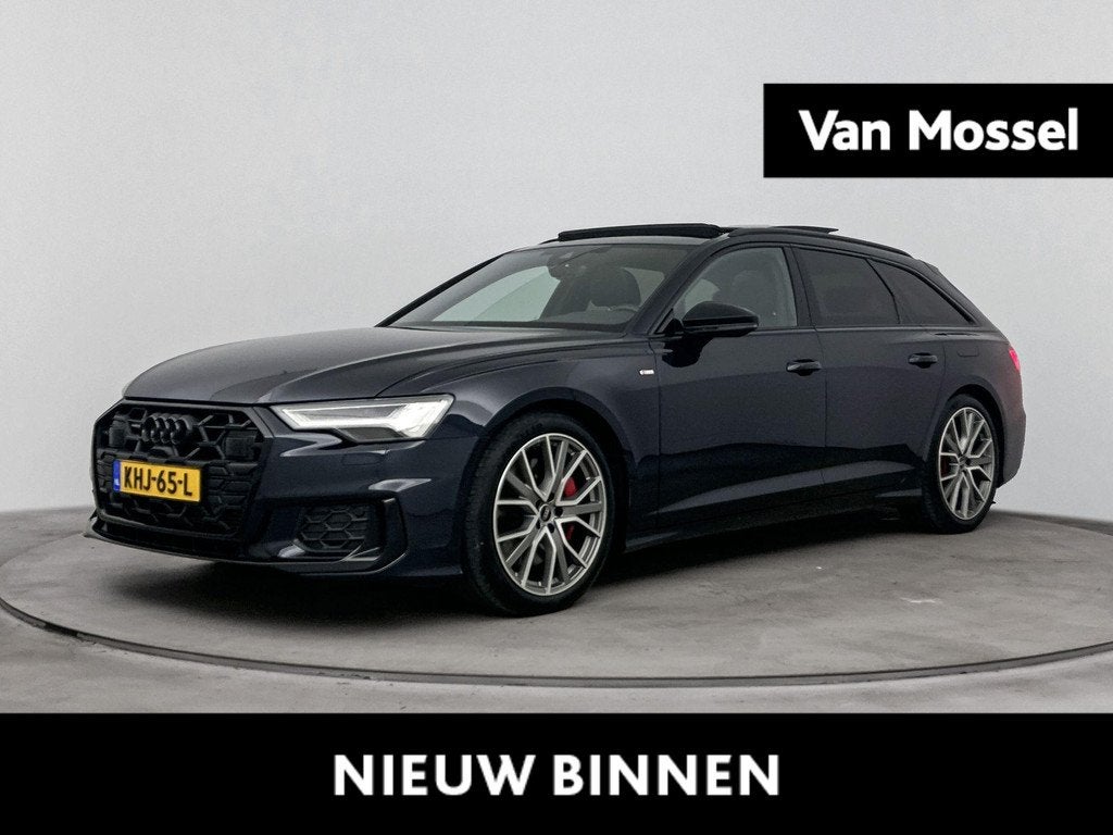 Audi A6 Avant 55 TFSI e quattro Competition | S-Line | PANO, Auto's, Audi, Automaat, 12 maanden, Gebruikt, 4 cilinders