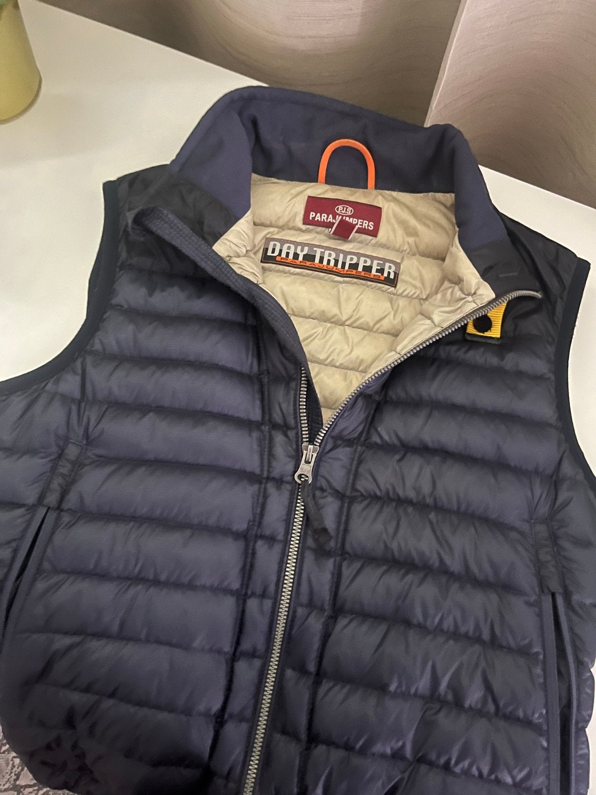 Parajumpers bodywarmer maat S, Kleding | Heren, Verzenden, Zo goed als nieuw, Maat 46 (S) of kleiner, Blauw