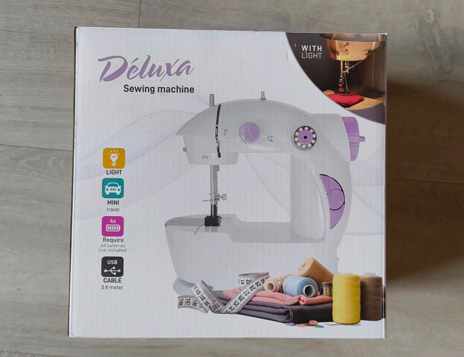 Deluxa mini naaimachine, Ophalen of Verzenden, Nieuw, Naaimachine, Overige merken