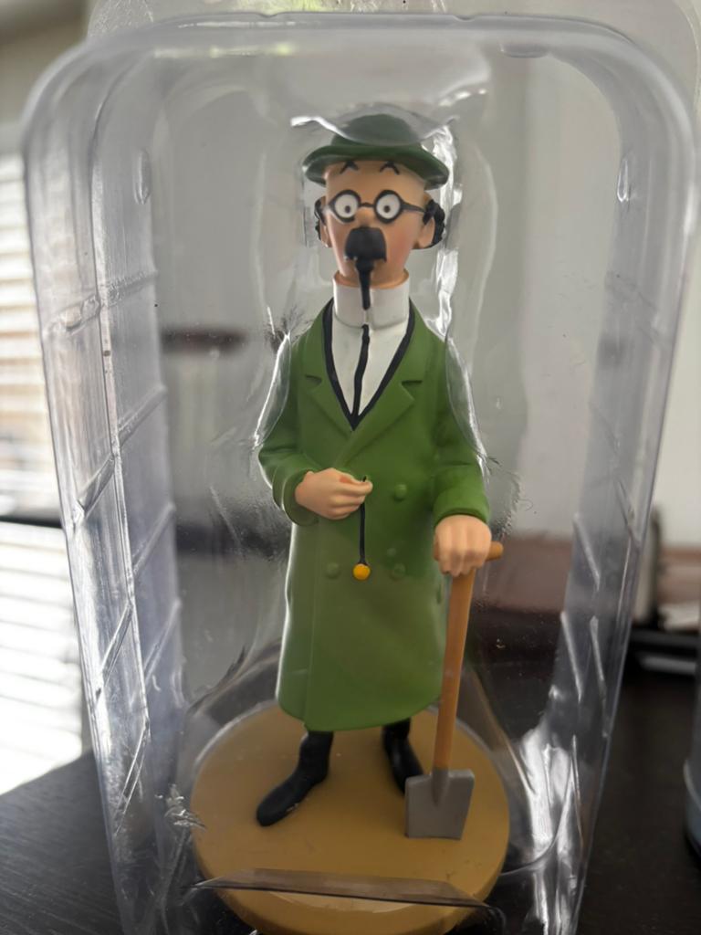 Professor Zonnebloem  personage uit  De avonturen van Kuifje, Verzamelen, Poppetjes en Figuurtjes, Ophalen of Verzenden, Zo goed als nieuw