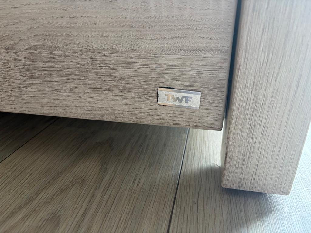 TMF box met lade , 2 hoogtes verstelbaar, Ophalen, Gebruikt, Lade