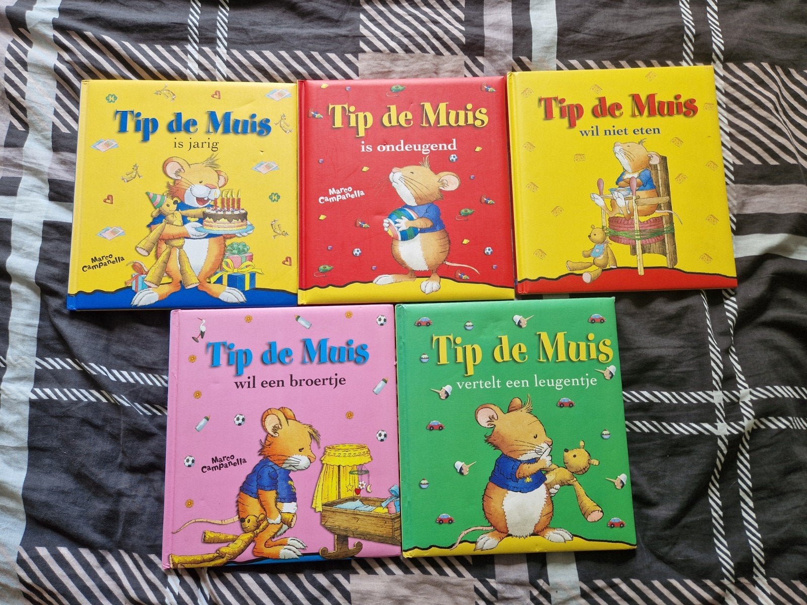 5x boek Tip de Muis, Ophalen of Verzenden, Gelezen, 2 tot 3 jaar