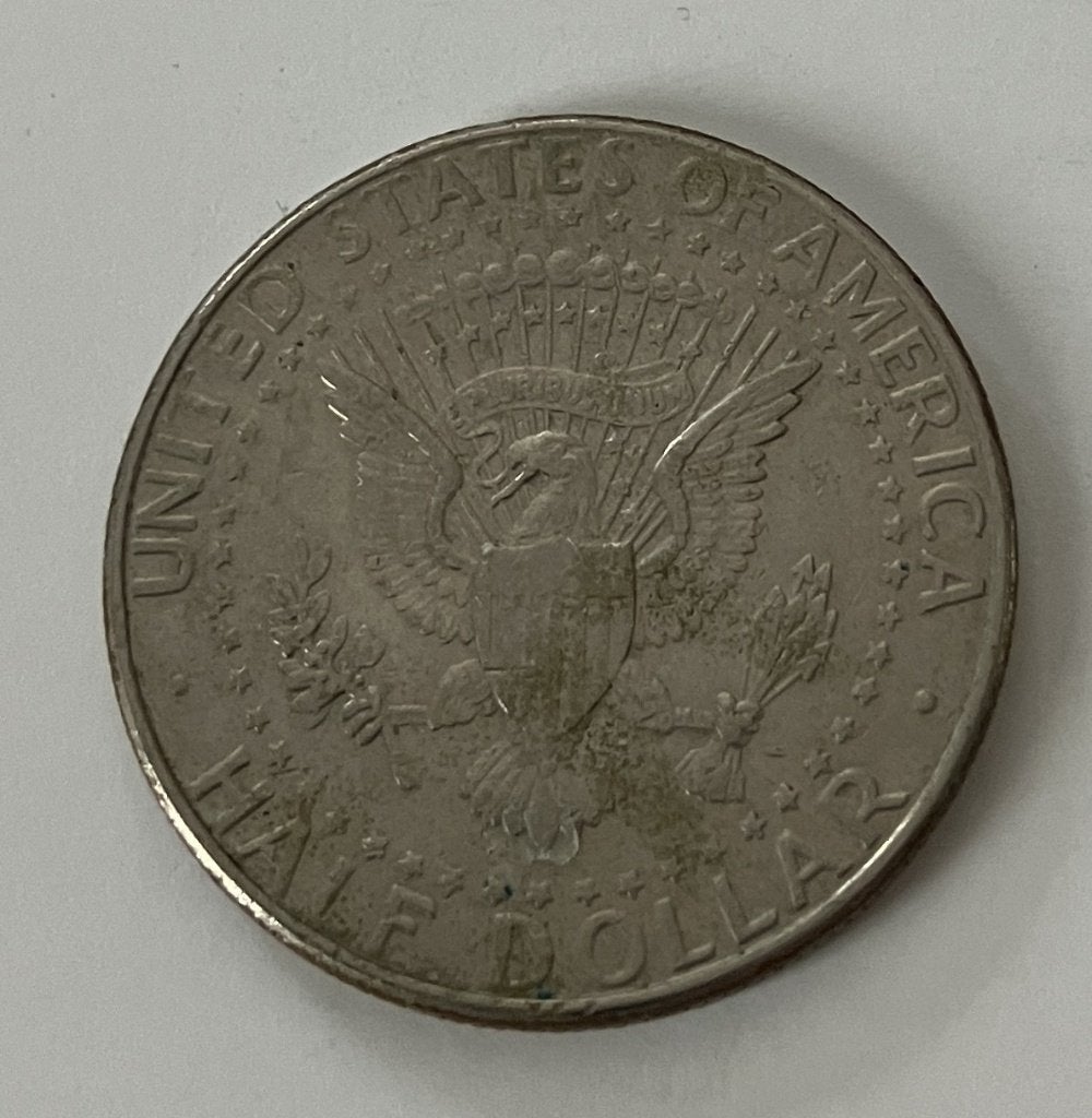 Half dollar munt met Kennedy {5951}, Postzegels en Munten, Ophalen of Verzenden, Noord-Amerika, Losse munt