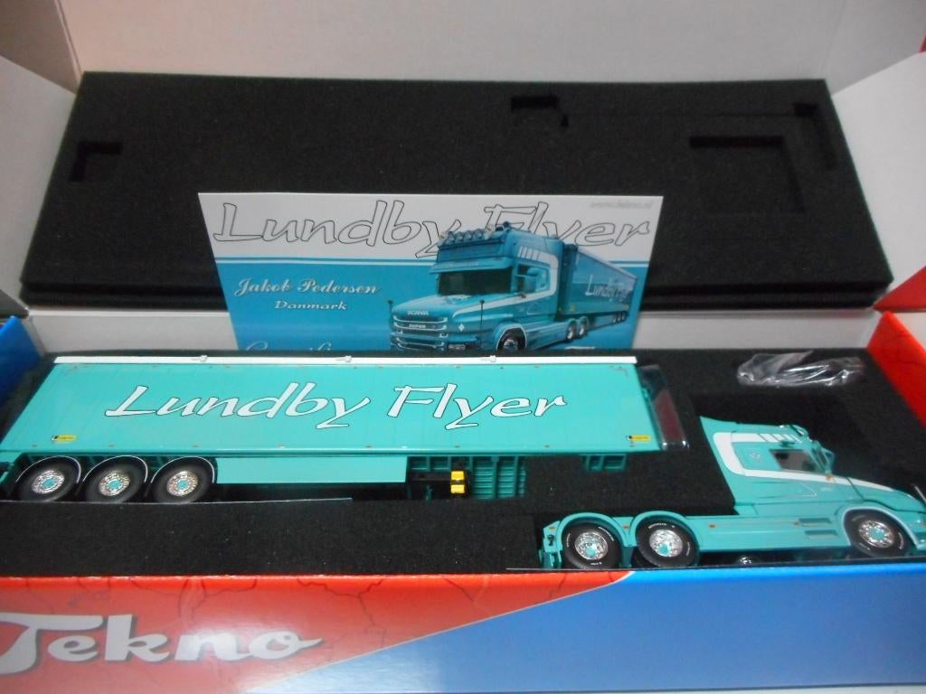 SCANIA T TOPLINE JAKOB PEDERSEN TEKNO, Ophalen of Verzenden, Nieuw, Bus of Vrachtwagen, Tekno
