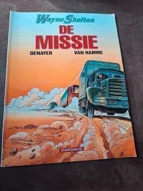 Wayne Shelton - De Missie - Denayer, Eén stripboek, Ophalen of Verzenden, Gelezen, Denayer