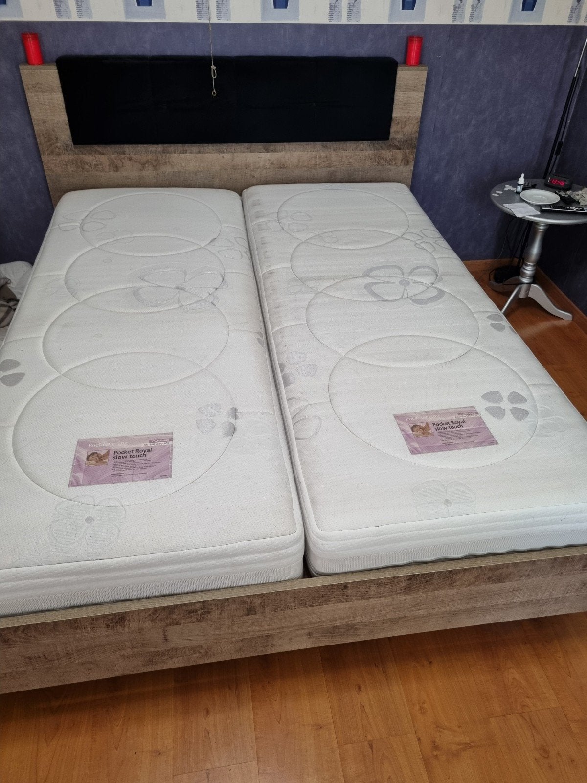 2x Eenpersoons Pocket Royal Slow Touch Matrassen 200x80cm, Ophalen