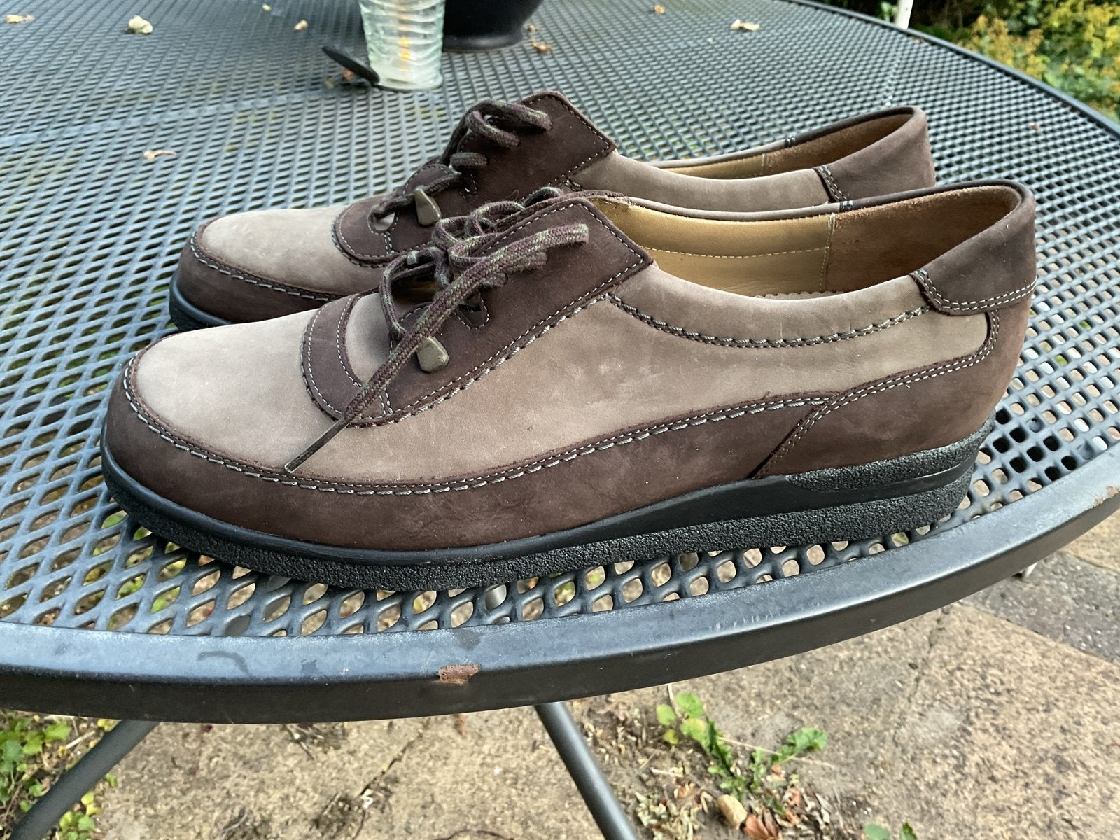 Nieuwe Durea Greenway schoenen bruin beige suède maat 41, Schoenen met lage hakken, Bruin, Nieuw, Ophalen of Verzenden